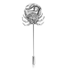 Crab Lapel Pin
