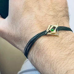 Deco Eye Bracelet - Gold