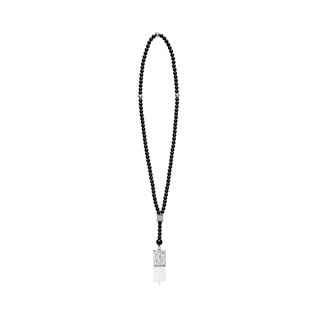 Black Onyx Prayer Beads (100)