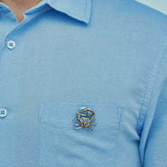 Crab Lapel Pin