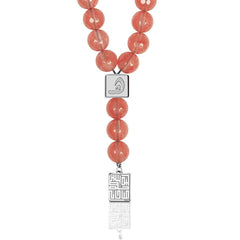 Cherry Quartz Prayer Beads