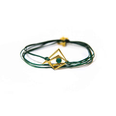 Deco Eye Bracelet - Gold