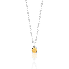 Silver Stud Necklace