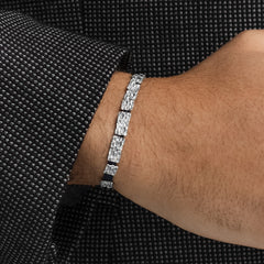 Silver Edged Bracelet