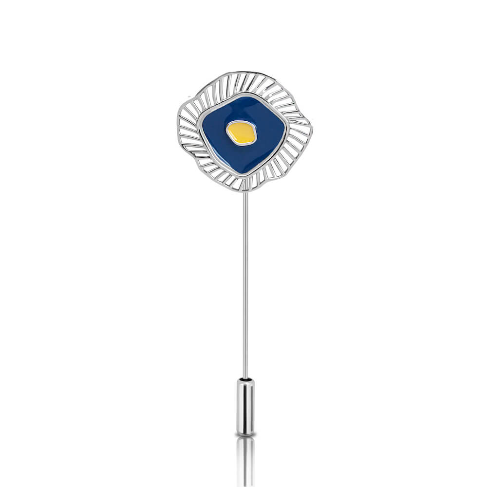 Iris Lapel Pin