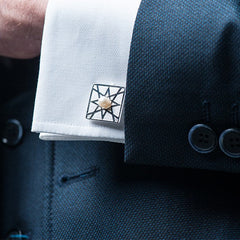 Natural Pearl Cufflinks