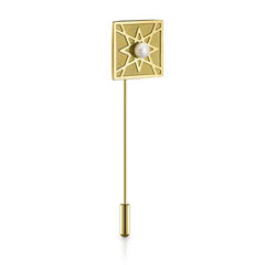 Stylish Pearl Lapel Pin 