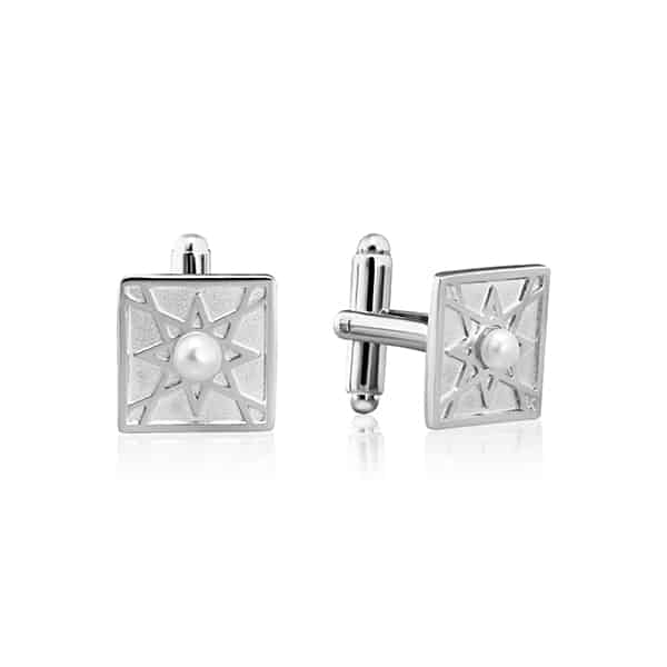 Natural Pearl Cufflinks