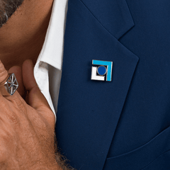 Pupil Lapel Pin - Platinum